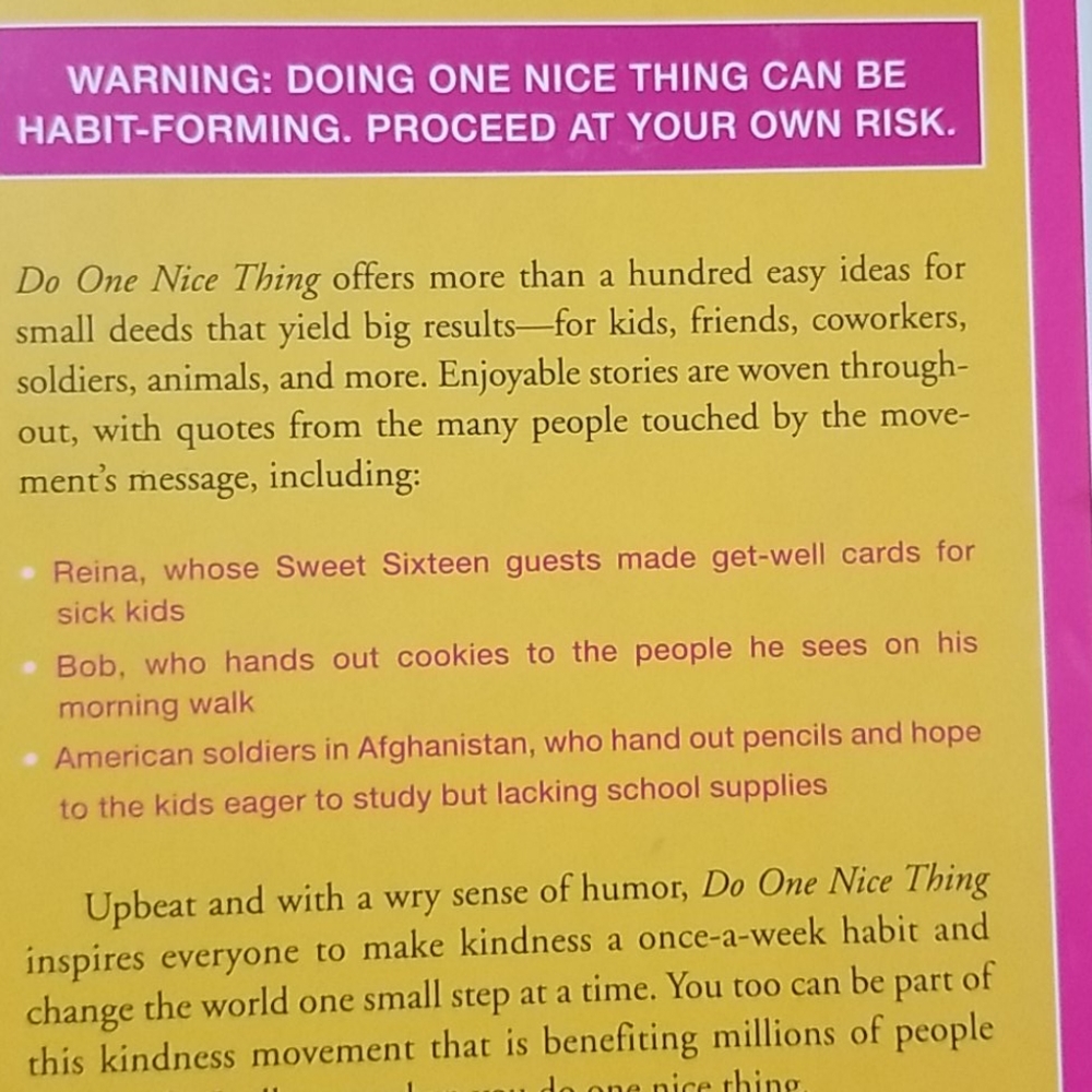 Do One Nice Thing - Picture 3 of 7